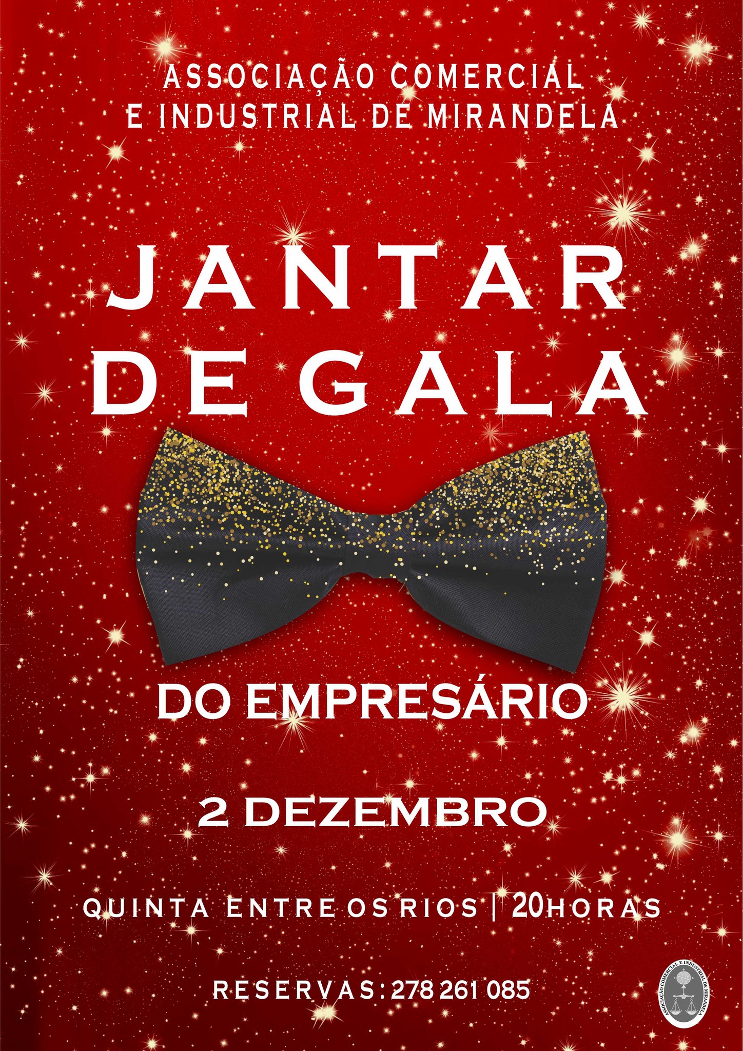You are currently viewing JANTAR DE GALA DO EMPRESÁRIO 2023
