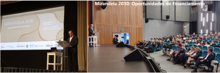Read more about the article Conferência sobre o tema «Mirandela 2030: Oportunidades de Financiamento»