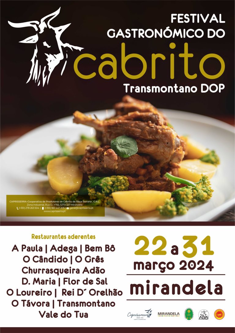 Read more about the article Festival Gastronómico do Cabrito Transmontano DOP