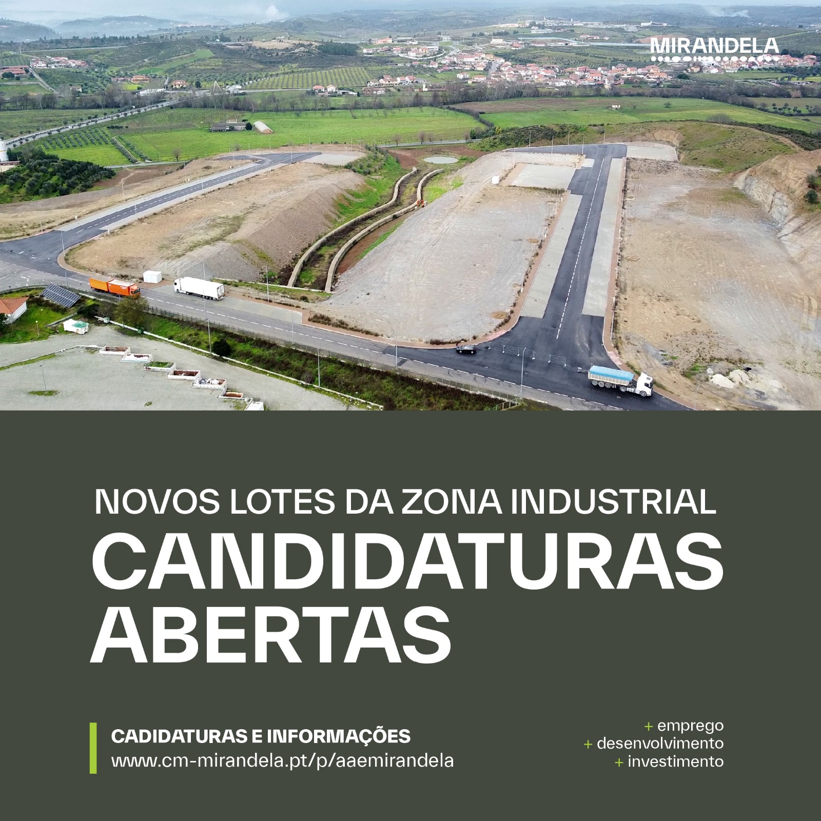 You are currently viewing CANDIDATURAS – Novos lotes na zona Industrial