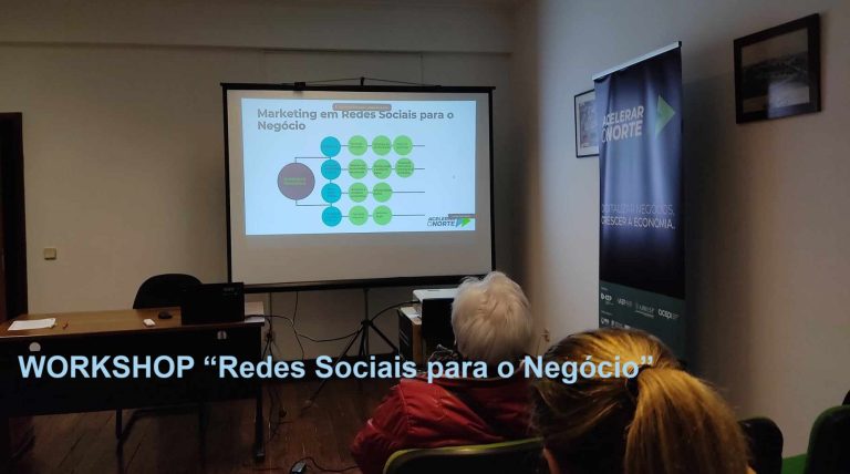 Read more about the article Realizou-se o WORKSHOP “Redes Sociais para o Negócio”