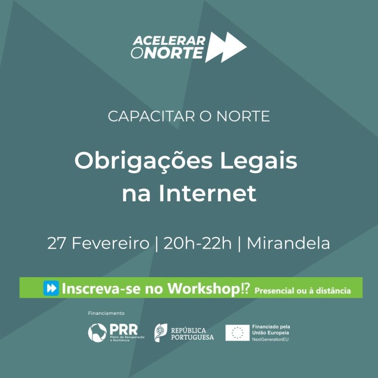 Read more about the article INSCREVA-SE: Workshop de Capacitação “Obrigações Legais na internet”
