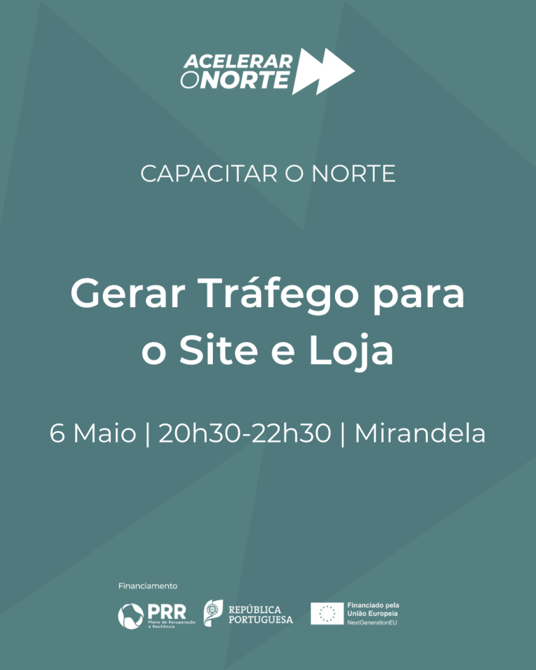 Read more about the article INSCREVA-SE: Workshop de Capacitação “𝐆𝐞𝐫𝐚𝐫 𝐭𝐫𝐚́𝐟𝐞𝐠𝐨 𝐩𝐚𝐫𝐚 𝐨 𝐬𝐢𝐭𝐞 𝐞 𝐥𝐨𝐣𝐚”