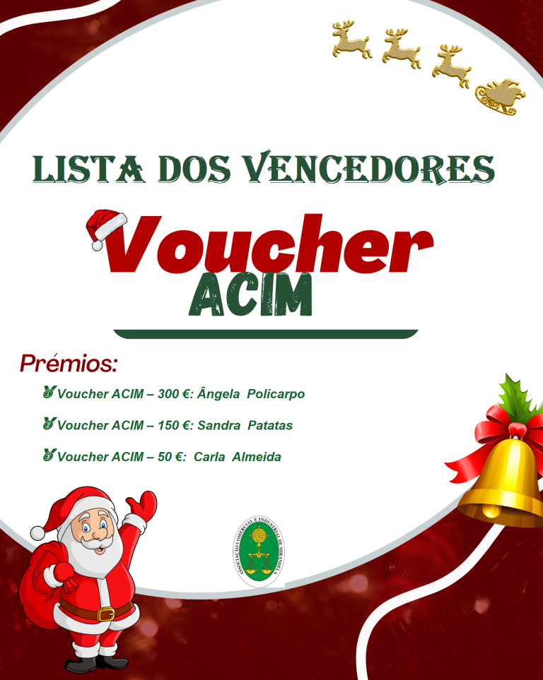 Read more about the article Divulgação dos vencedores do sorteio “Voucher ACIM”
