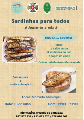 Read more about the article “Sardinhada” da AIC – Associação Iniciativa Cultural Recreativa e Social