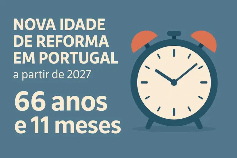 Read more about the article Nova idade da reforma em Portugal (2027)