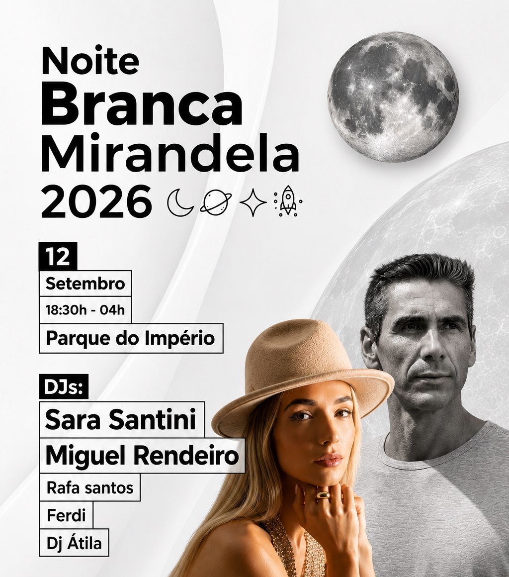 Read more about the article Noite Branca de Mirandela 2026, 12 de setembro